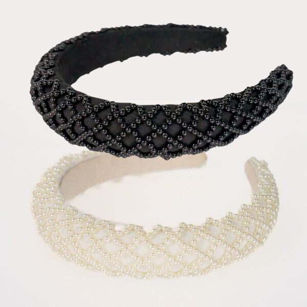 Helmikoristeinen hiuspanta