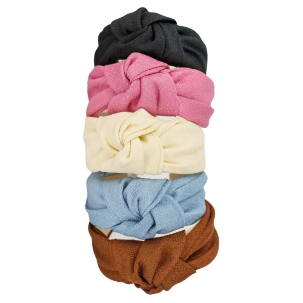 Solmukoristeinen hiuspanta