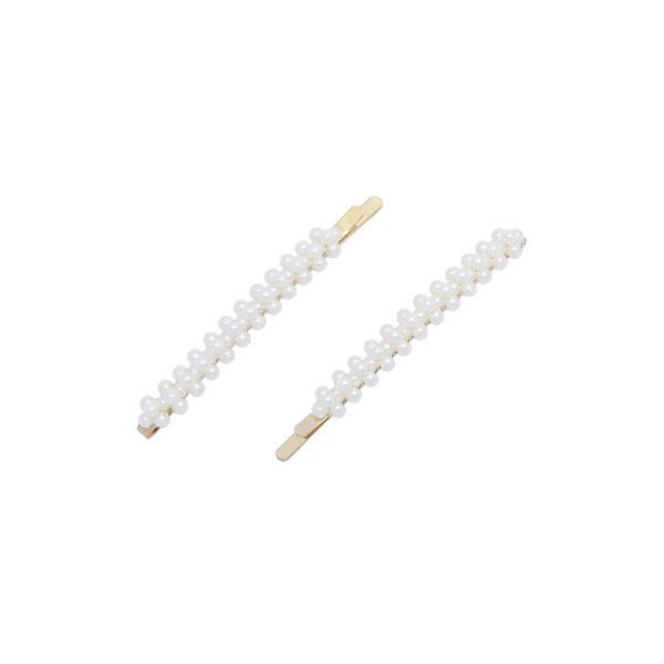 Helmikoristeinen hiuspinni, helmirivistö