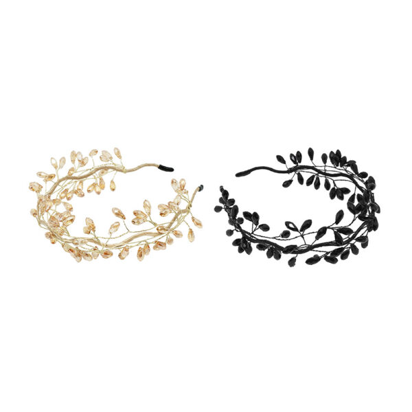 Hiuspanta, kristallihelmet