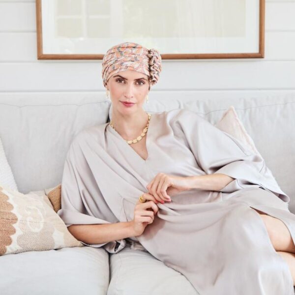 Hoc Lotus turban, Orange Elements