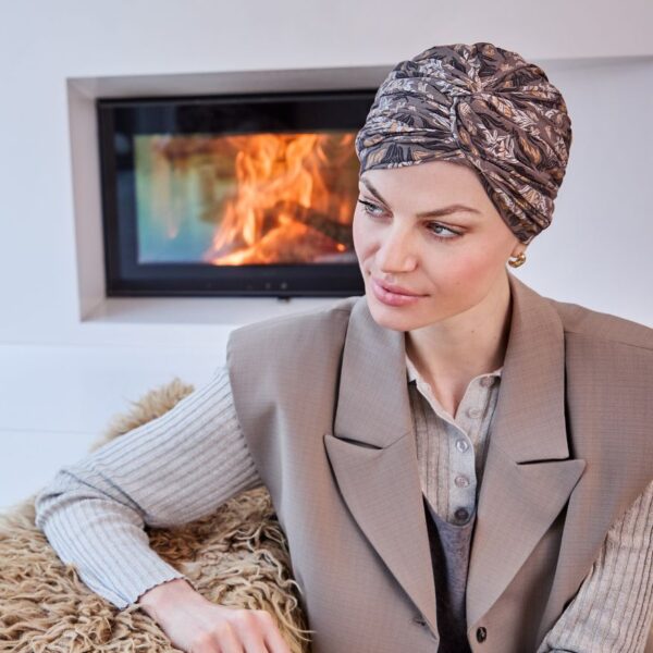 Christine Joyo turban printed, Autumn Ornaments