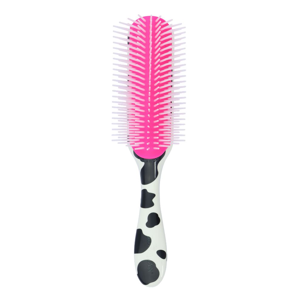 Denman Deluxe muotoiluharja 9-riv. Cow Print, LE