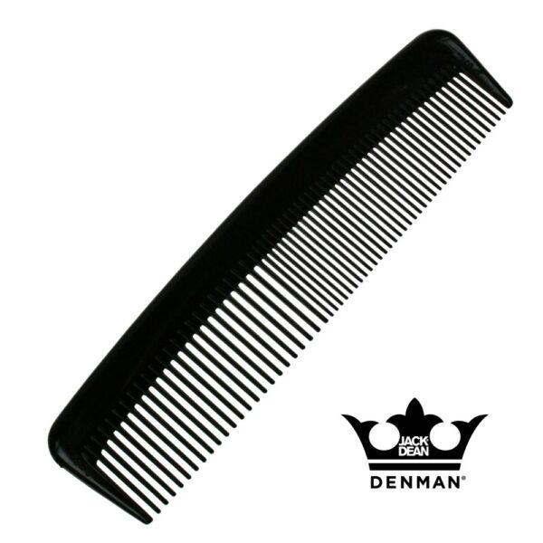 Denman Jack Dean Pocket Comb, black